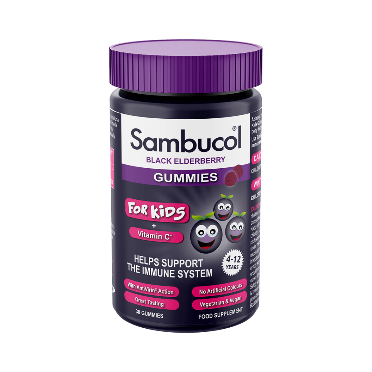 La vita pharmacy georgia constantinou limassol cyprus product Sambucol Black Elderberry Gummies For Kids With Vitamin C, 30 Gummies
