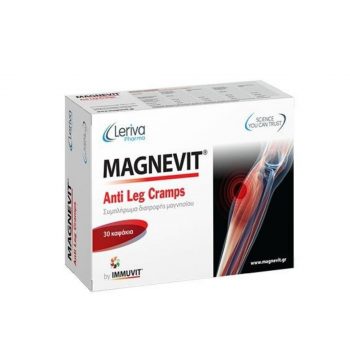 La vita pharmacy georgia constantinou limassol cyprus product Leriva Magnevit Anti Leg Cramps, 30 Capsules