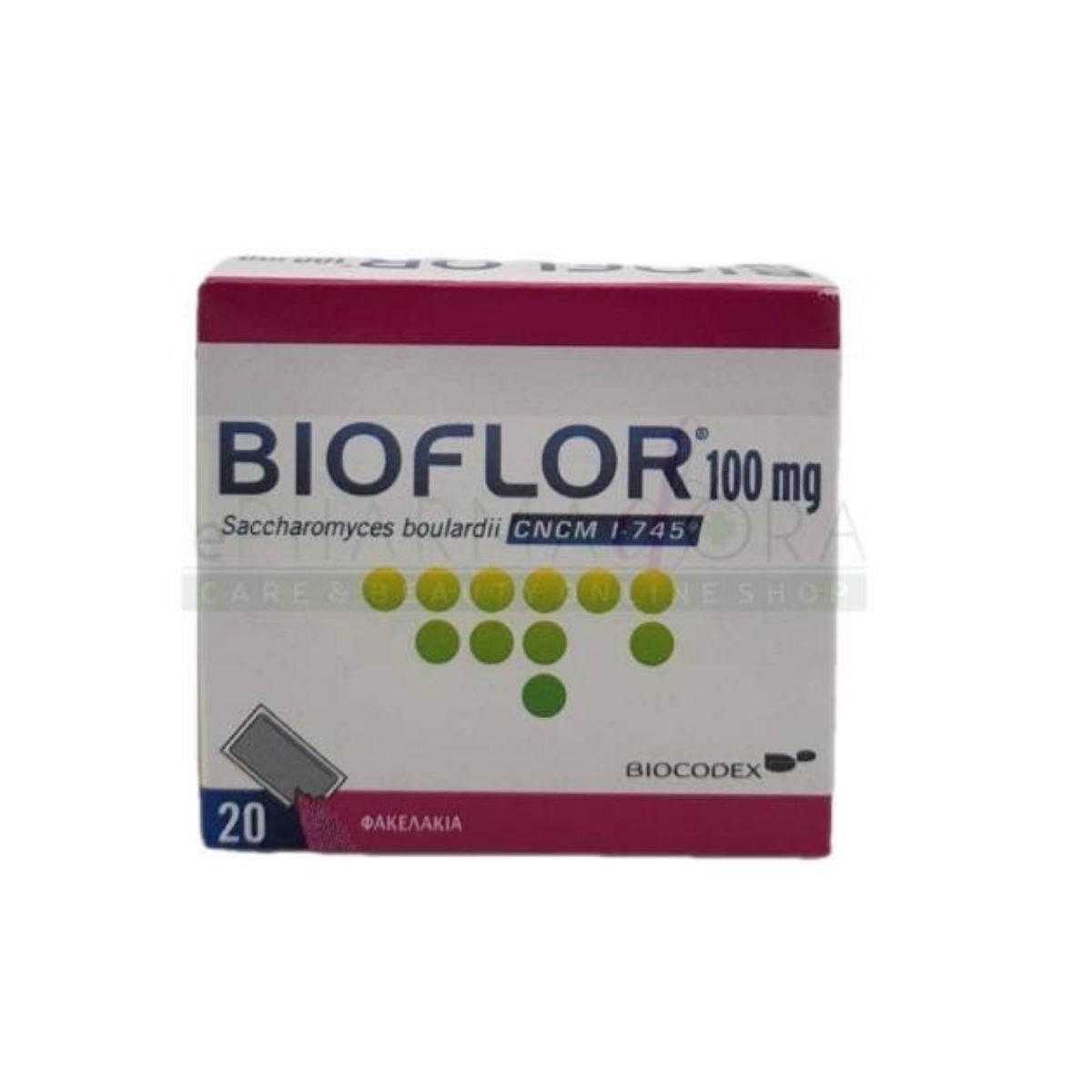 La vita pharmacy georgia constantinou limassol cyprus product Biocodex Bioflor 100mg, 20 Satchets