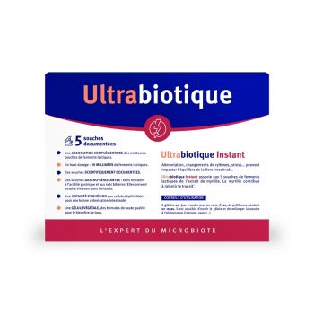 La vita pharmacy georgia constantinou limassol cyprus product Vitavea Ultrabiotique Instant, 10 Vegetable Capsules