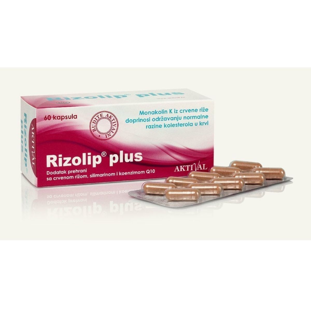 La vita pharmacy georgia constantinou limassol Cyprus product Aktival Rizolip Plus, 60 Capsules
