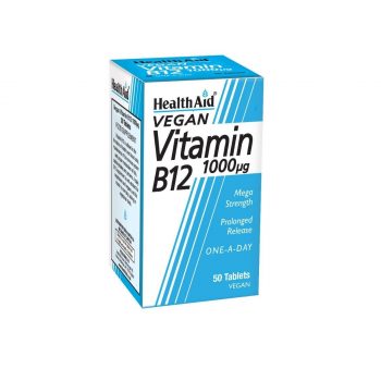 La vita pharmacy georgia constantinou limassol cyprus product Health Aid Vitamin B12 1000μg, 50 Tablets