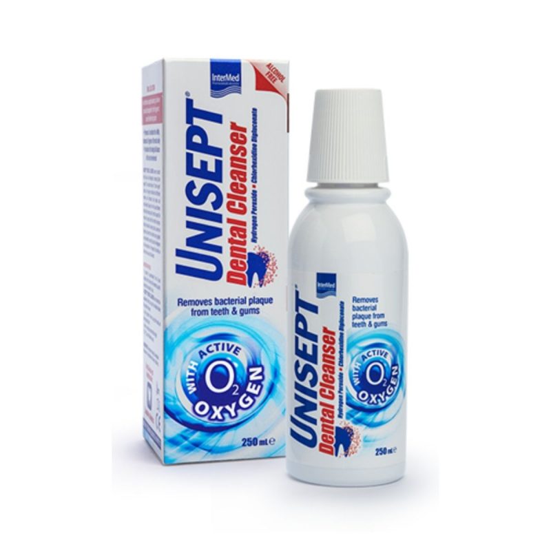 La vita pharmacy georgia constantinou limassol Cyprus product InterMed Unisept Dental Cleanser, 250ml