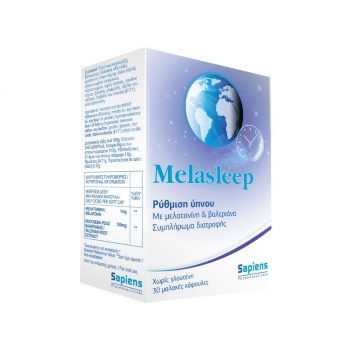 La vita pharmacy georgia constantinou limassol Cyprus product Sapiens Melasleep, 30 Softgel Capsules
