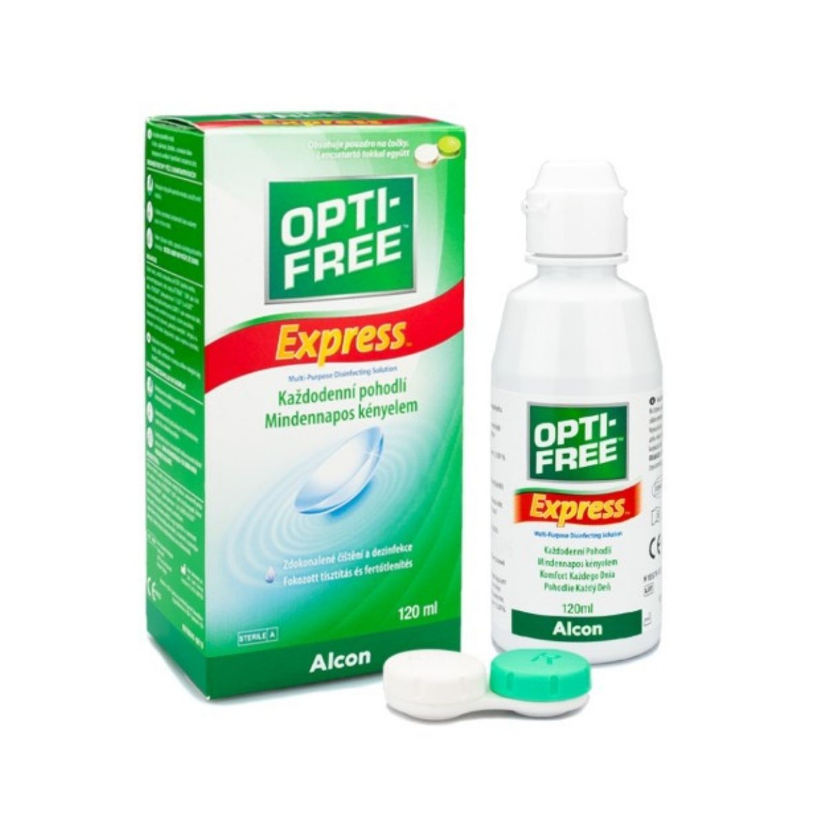 La vita pharmacy georgia constantinou limassol Cyprus product Alcon Opti Free Express, 120ml