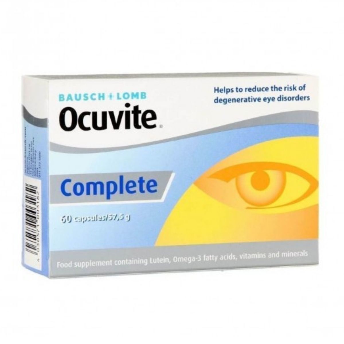 La vita pharmacy georgia constantinou limassol Cyprus product Bausch & Lomb Ocuvite Complete, 60 capsules