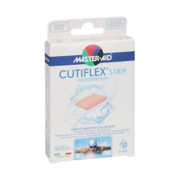 La vita pharmacy georgia constantinou limassol Cyprus product Master Aid Cutiflex Waterproof Strips 86x39mm