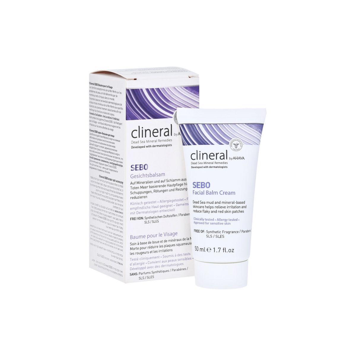 La vita pharmacy georgia constantinou limassol Cyprus product Ahava Clineral Sebo Facial Balm Cream 50ml