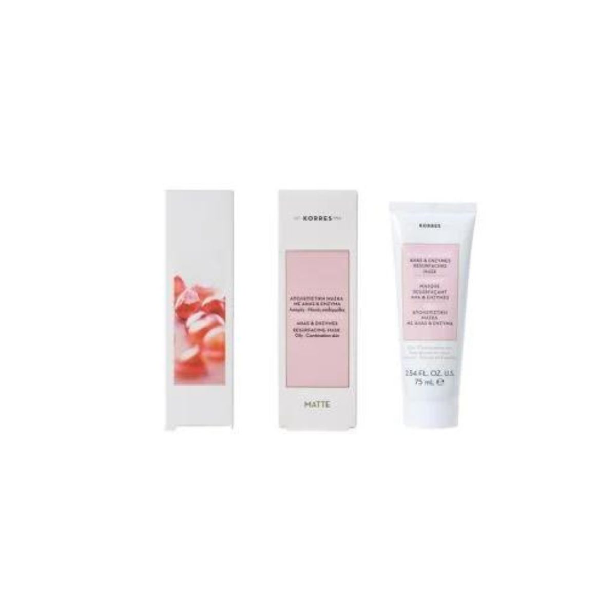 La vita pharmacy georgia constantinou limassol Cyprus product Korres Pomegranate AHAS and Enzymes Resurfacing Mask 75 ml