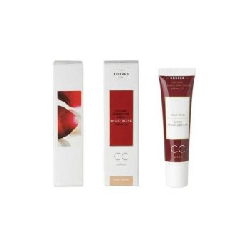La vita pharmacy georgia constantinou limassol Cyprus product Korres Wild Rose Colour Correcting Cream SPF30 Light Shade 30 ml
