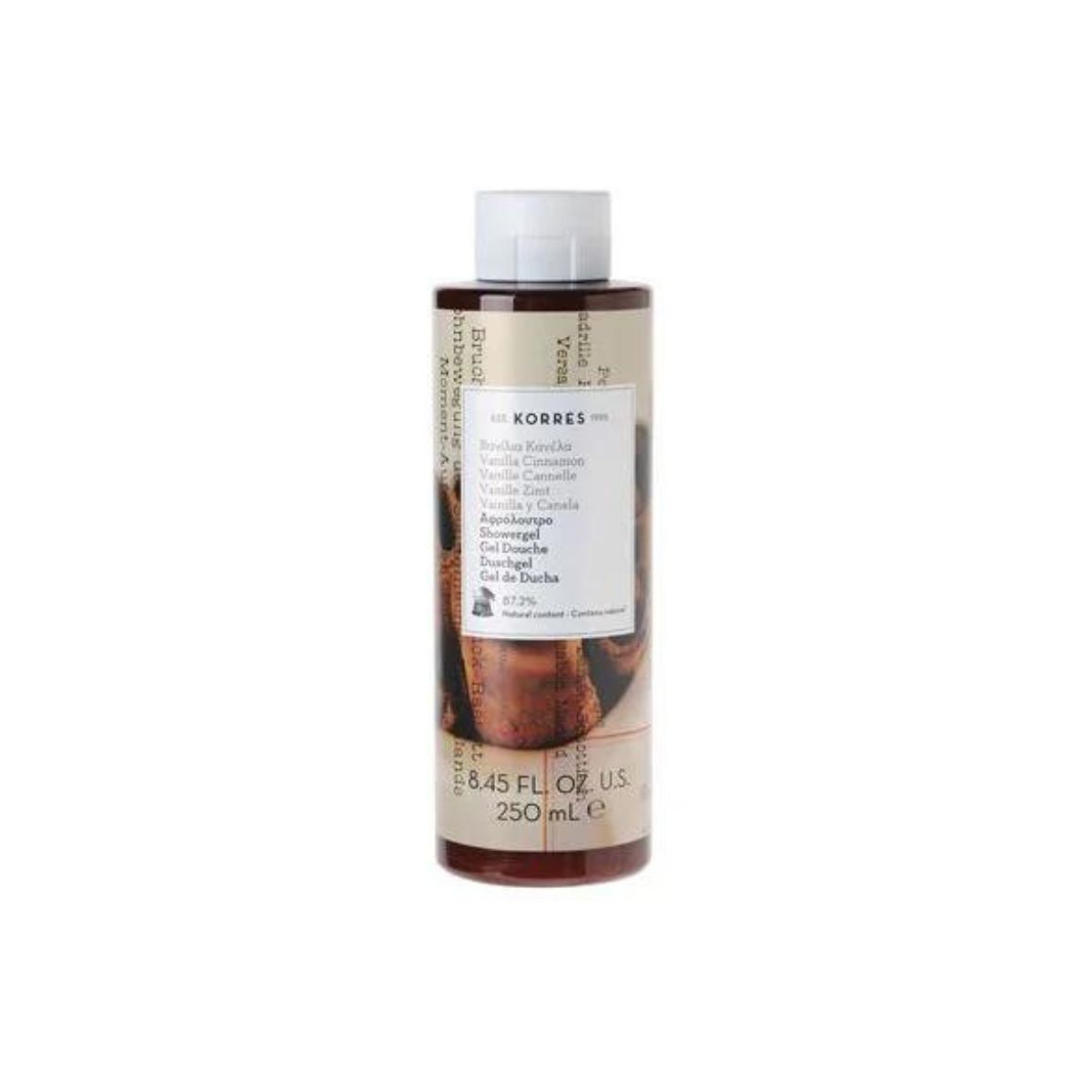 La vita pharmacy georgia constantinou limassol Cyprus product Korres Vanilla Cinnamon Showergel 250ml