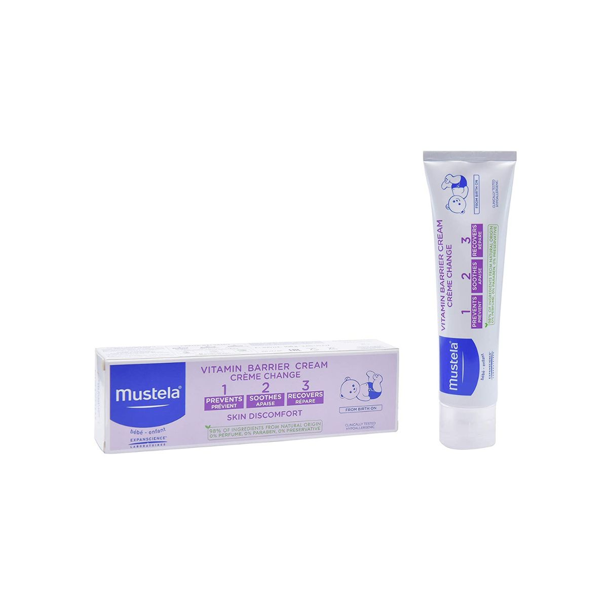 La vita pharmacy georgia constantinou limassol Cyprus product Mustela Vitamin Barrier Cream 100ml