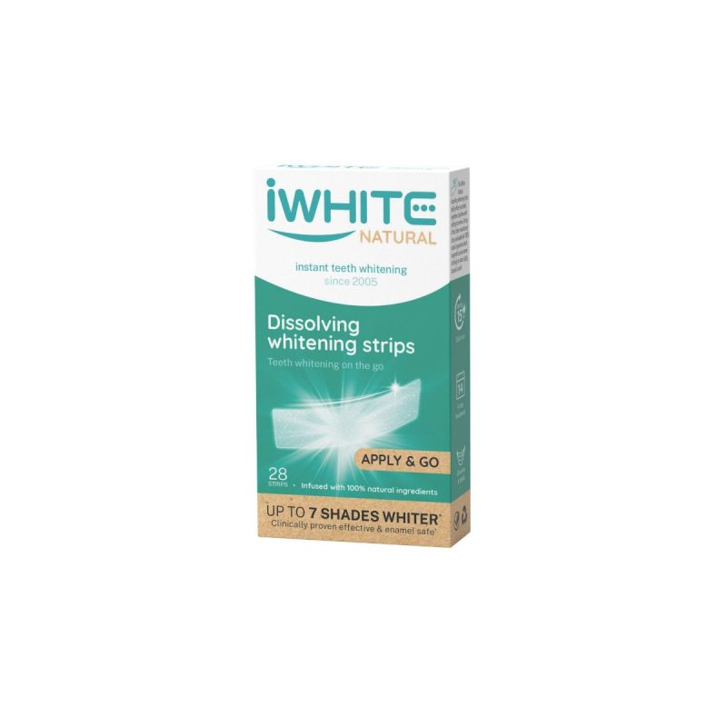 La vita pharmacy georgia constantinou limassol Cyprus product iWhite Natural Dissolving Whitening Strips 28 Pieces