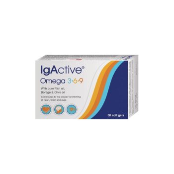 La vita pharmacy georgia constantinou limassol Cyprus product IgActive Omega 3.6.9 30 Soft Gels